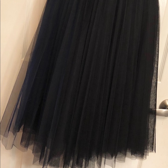 BLACK TULLE SKIRT - Picture 4 of 6